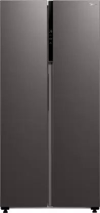Midea 482 L Frost Free Side by Side Refrigerator  (Black, MDRS619FGG28IND) (OPEN BOX) Midea 482 L Frost Free Side by Side Refrigerator  (Black, MDRS619FGG28IND) (OPEN BOX)